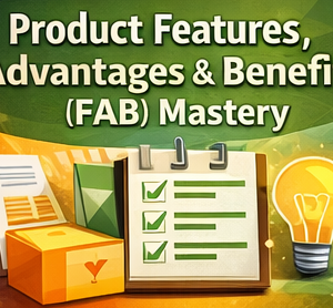 Product Features, Advantages & Benefits (FAB) Mastery